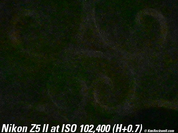 Nikon Z5 II High ISO Sample Image File