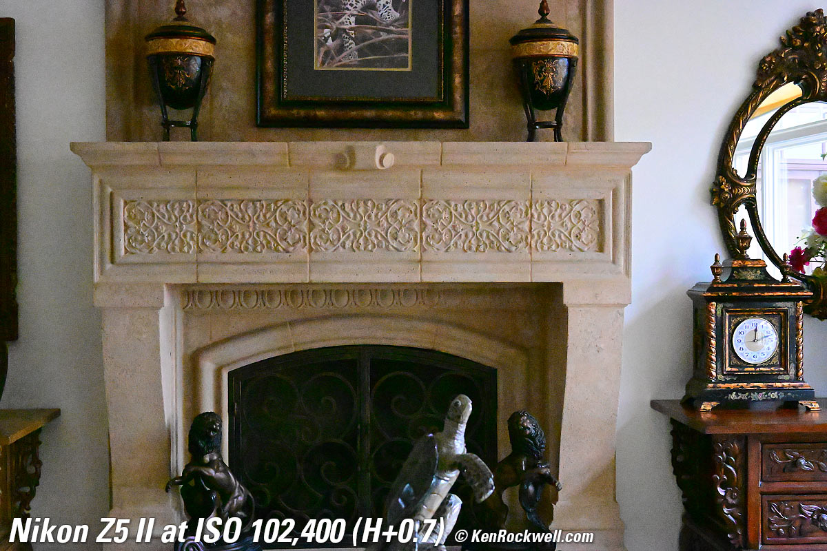 Nikon Z5 II High ISO Sample Image File