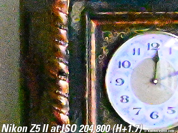 Nikon Z5 II High ISO Sample Image File