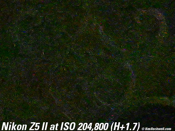 Nikon Z5 II High ISO Sample Image File