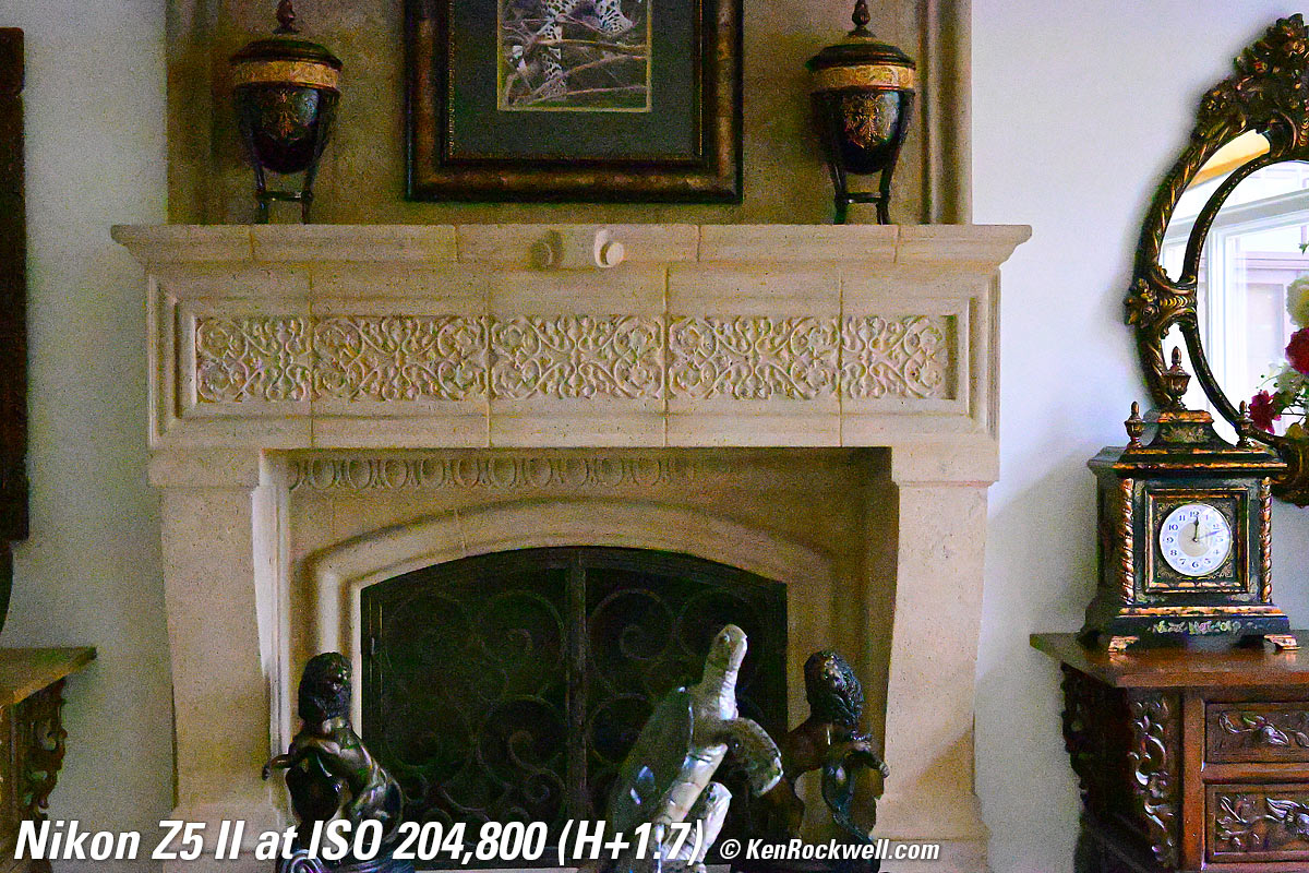 Nikon Z5 II High ISO Sample Image File