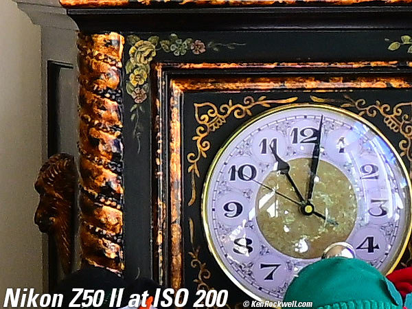 Nikon Z50 II High ISO Sample Image File