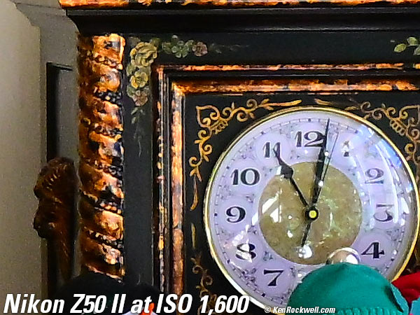 Nikon Z50 II High ISO Sample Image File