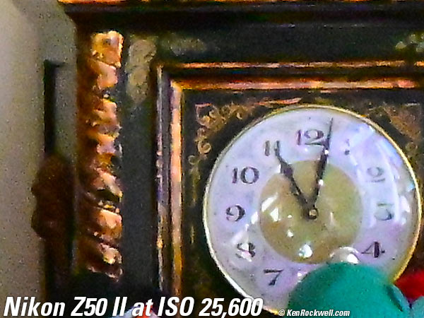 Nikon Z50 II High ISO Sample Image File