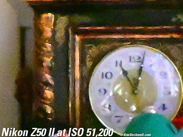 Nikon Z50 II High ISO Sample Image File