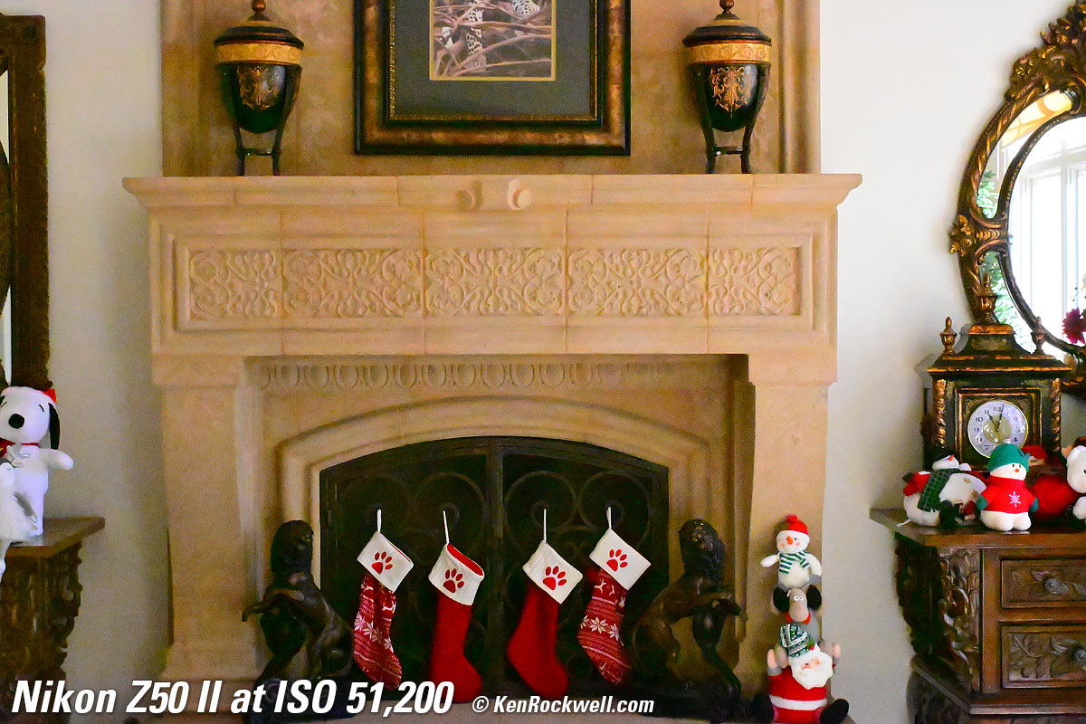 Nikon Z50 II High ISO Sample Image File