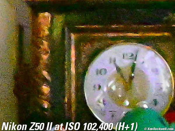 Nikon Z50 II High ISO Sample Image File