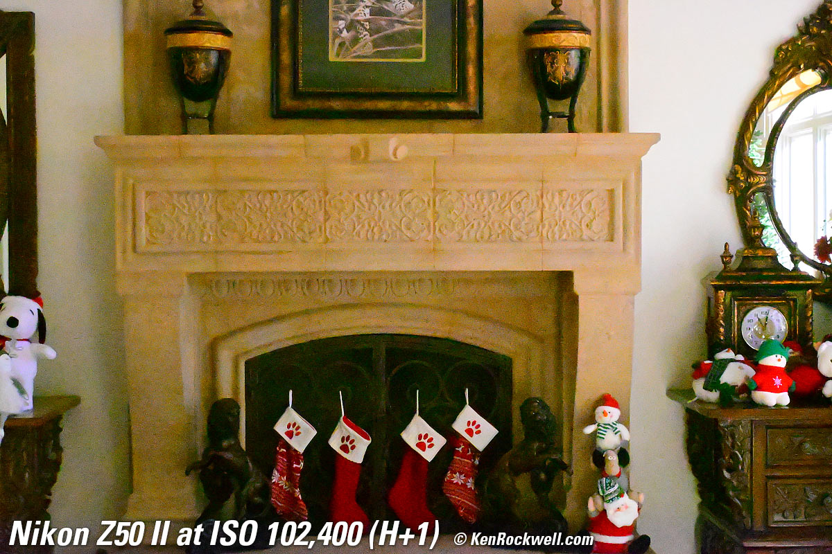 Nikon Z50 II High ISO Sample Image File