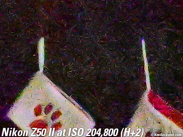 Nikon Z50 II High ISO Sample Image File