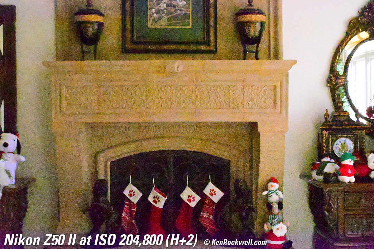 Nikon Z50 II High ISO Sample Image File