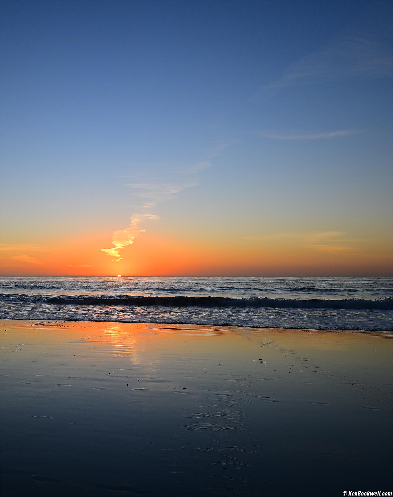 Qiet Sunset, Solana Beach, California