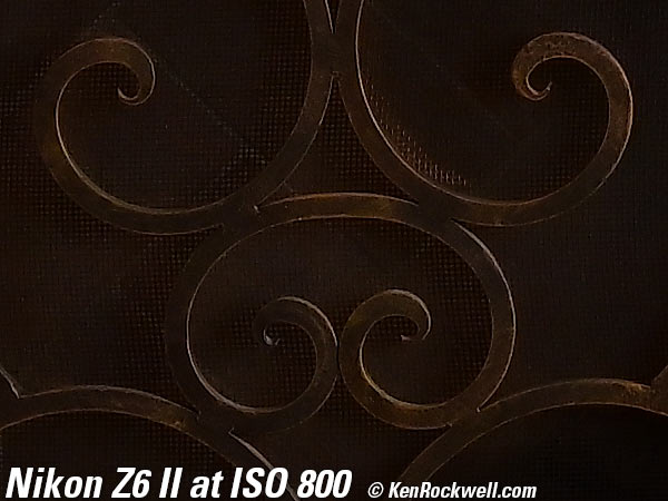 Nikon Z6 II High ISO Sample Image File