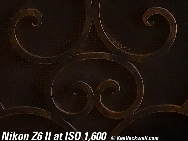 Nikon Z6 II High ISO Sample Image File