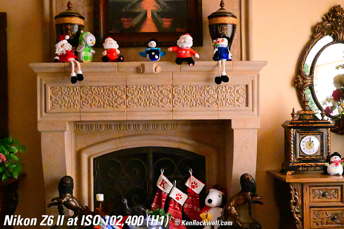 Nikon Z6 II High ISO Sample Image File