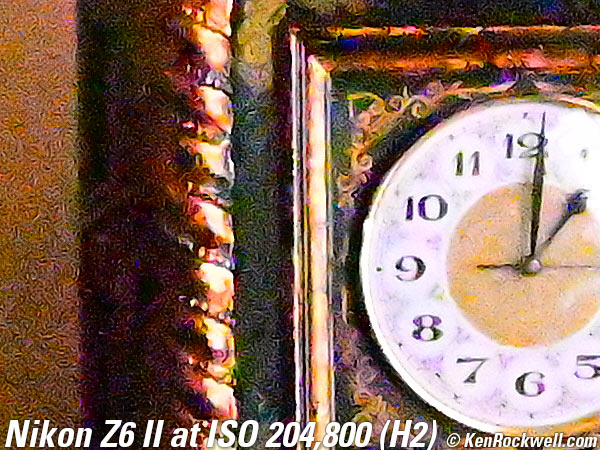 Nikon Z6 II High ISO Sample Image File