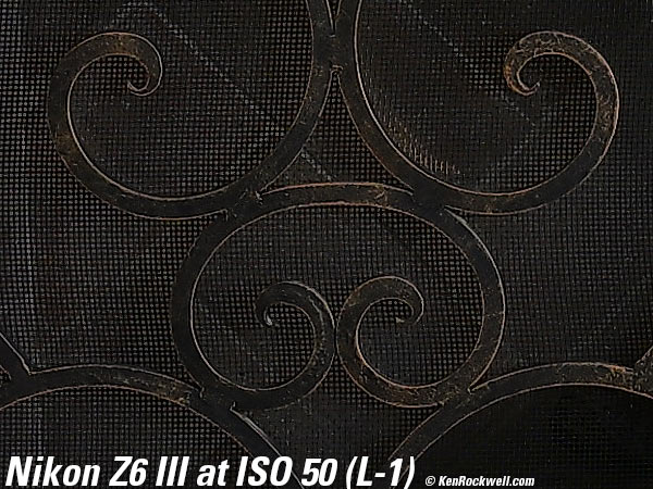 Nikon Z6 III High ISO Sample Image File