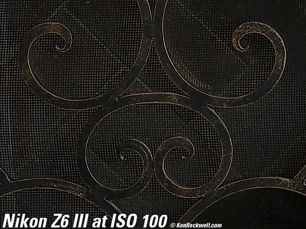 Nikon Z6 III High ISO Sample Image File