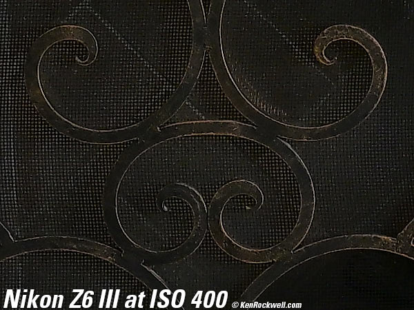 Nikon Z6 III High ISO Sample Image File