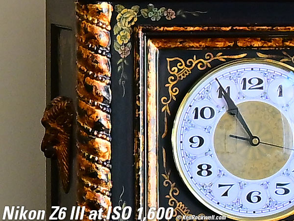 Nikon Z6 III High ISO Sample Image File