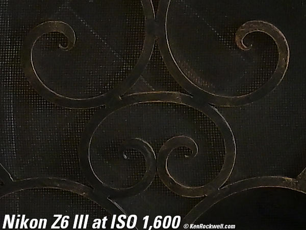 Nikon Z6 III High ISO Sample Image File