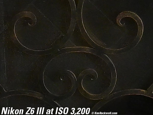 Nikon Z6 III High ISO Sample Image File