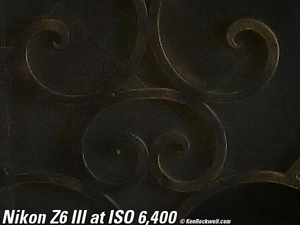 Nikon Z6 III High ISO Sample Image File