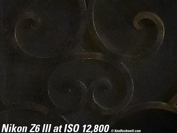 Nikon Z6 III High ISO Sample Image File