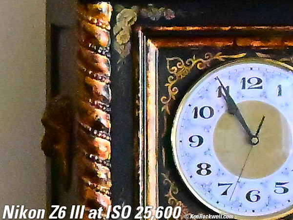 Nikon Z6 III High ISO Sample Image File