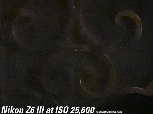 Nikon Z6 III High ISO Sample Image File