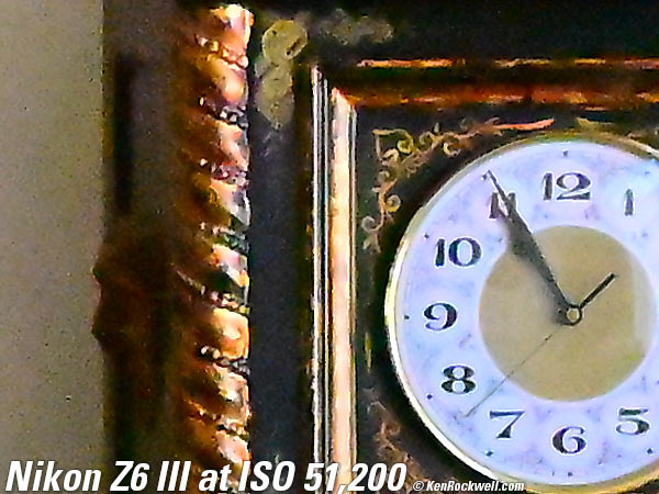 Nikon Z6 III High ISO Sample Image File