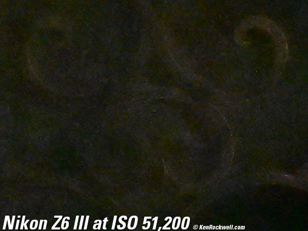 Nikon Z6 III High ISO Sample Image File