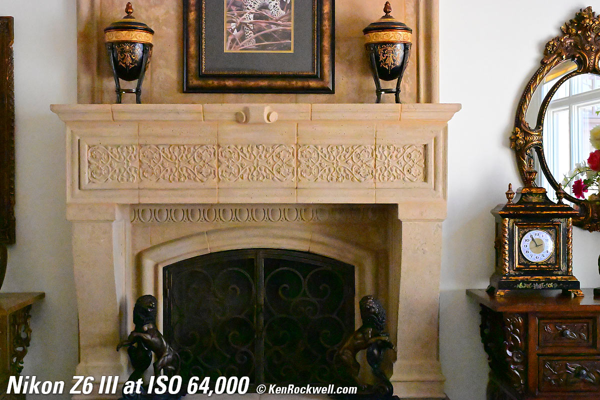 Nikon Z6 III High ISO Sample Image File