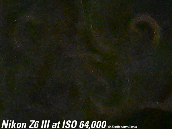 Nikon Z6 III High ISO Sample Image File