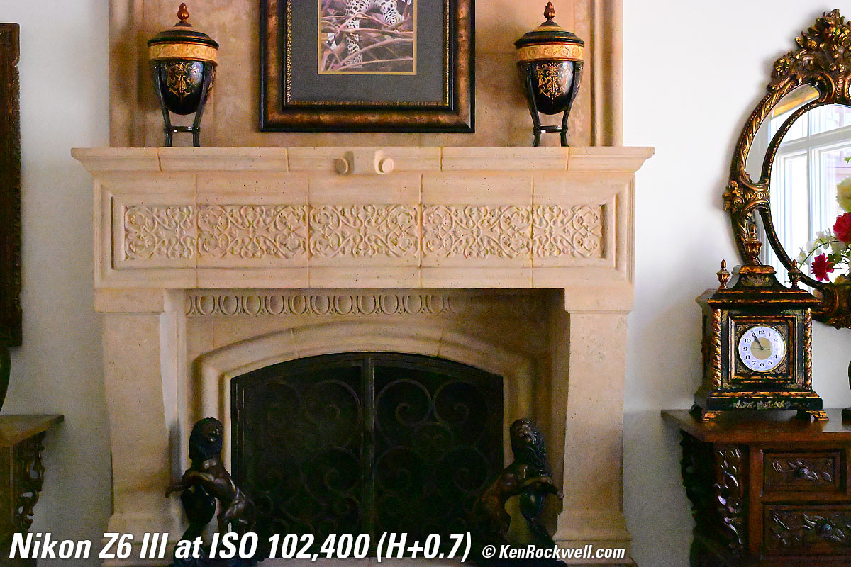 Nikon Z6 III High ISO Sample Image File