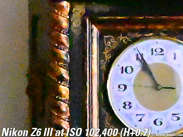 Nikon Z6 III High ISO Sample Image File