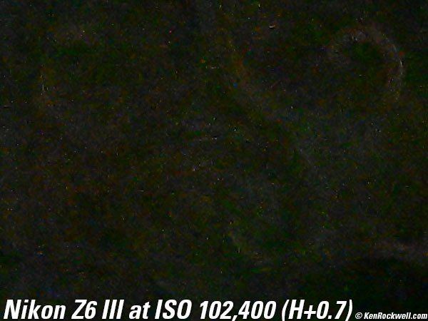 Nikon Z6 III High ISO Sample Image File