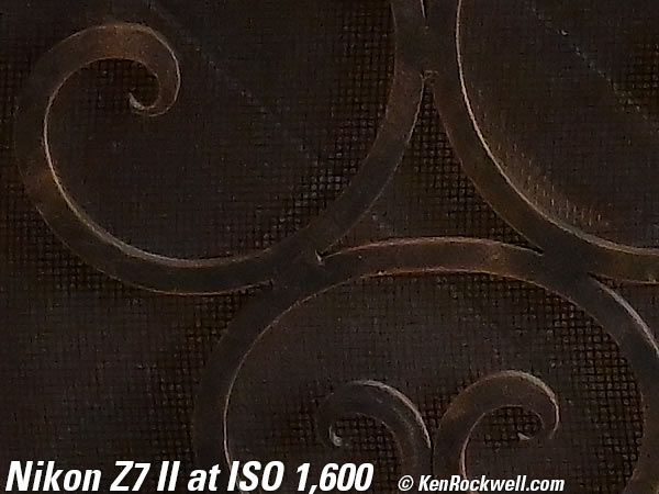 Nikon Z7 II High ISO Sample Image File