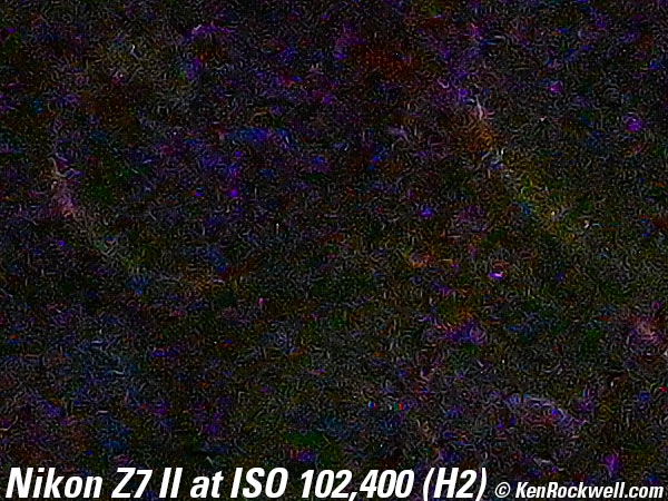 Nikon Z7 II High ISO Sample Image File