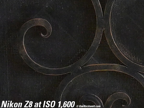 Nikon Z8 High ISO Sample Image File