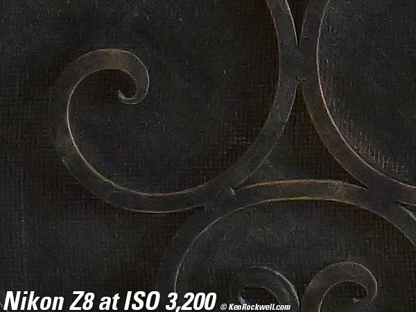 Nikon Z8 High ISO Sample Image File