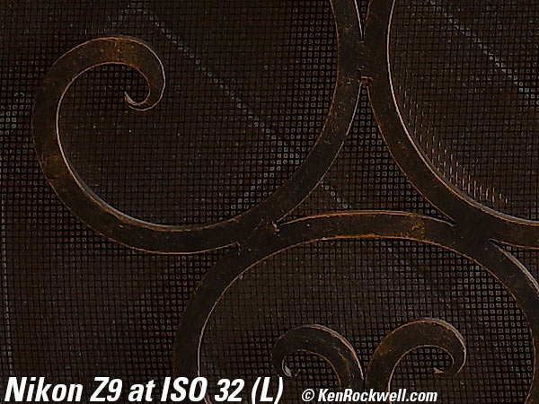 Nikon Z9 High ISO Performance Sample Image File