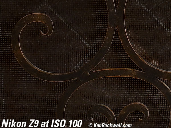 Nikon Z9 High ISO Performance Sample Image File