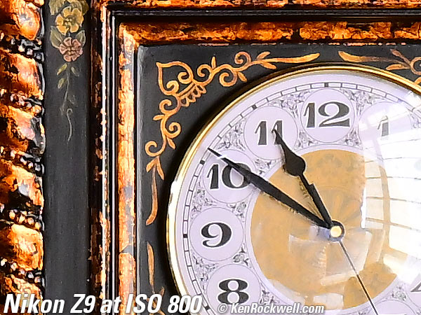 Nikon Z9 High ISO Performance Sample Image File