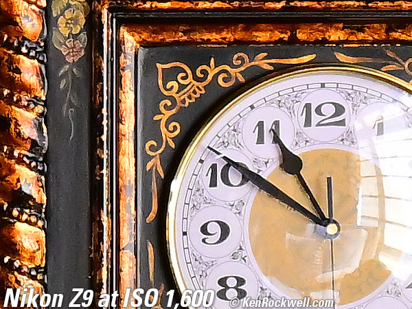 Nikon Z9 High ISO Performance Sample Image File