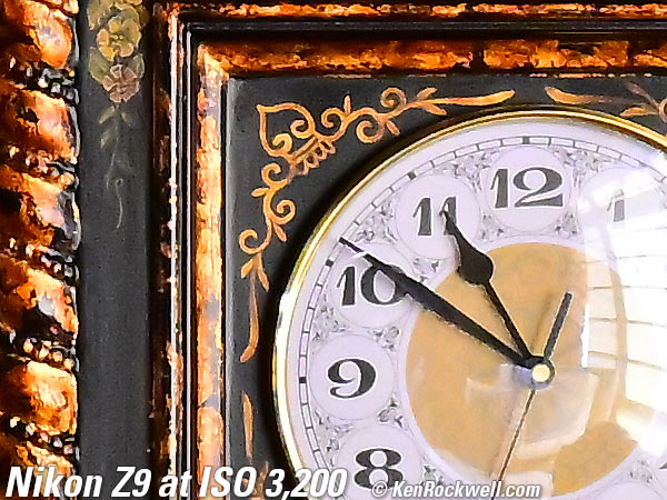 Nikon Z9 High ISO Performance Sample Image File