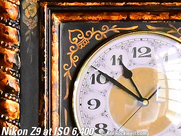 Nikon Z9 High ISO Performance Sample Image File