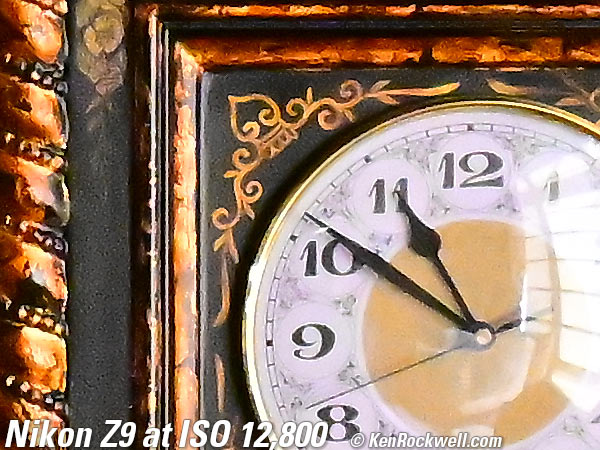 Nikon Z9 High ISO Performance Sample Image File