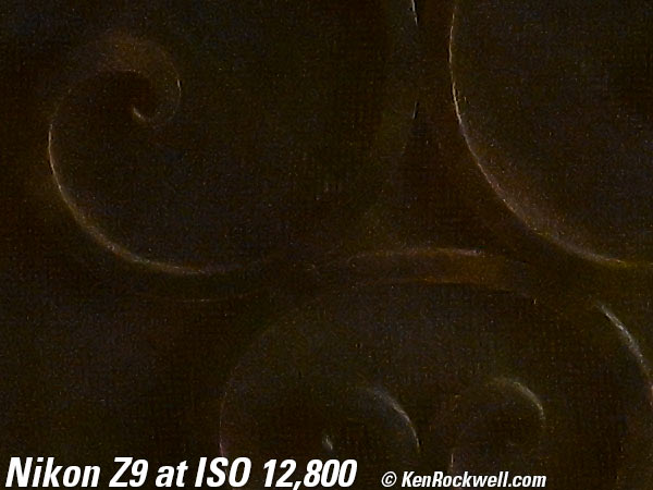 Nikon Z9 High ISO Performance Sample Image File