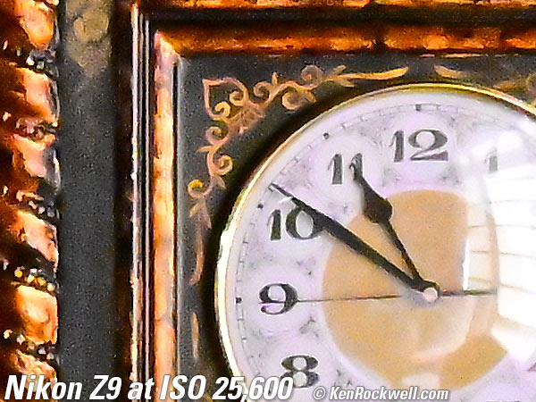 Nikon Z9 High ISO Performance Sample Image File