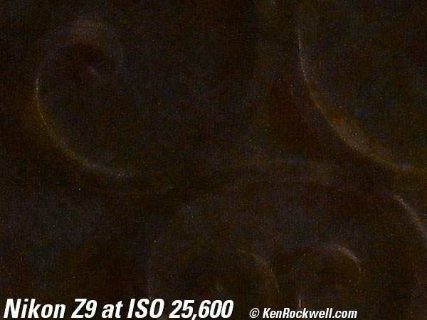 Nikon Z9 High ISO Performance Sample Image File